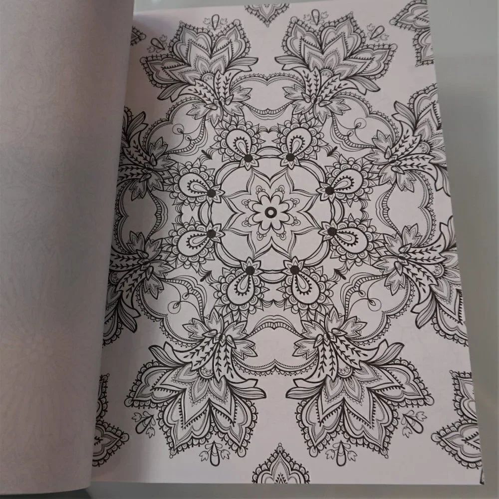 Color Creatives Book Peaceful Patterns Coloring To Relax And Soothe - Picture 6 of 9